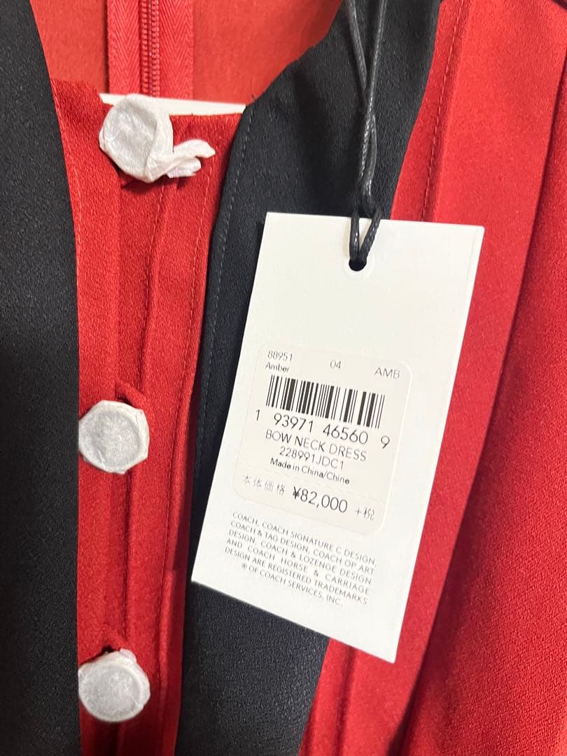 新品未使用　coach コーチ　ワンピース