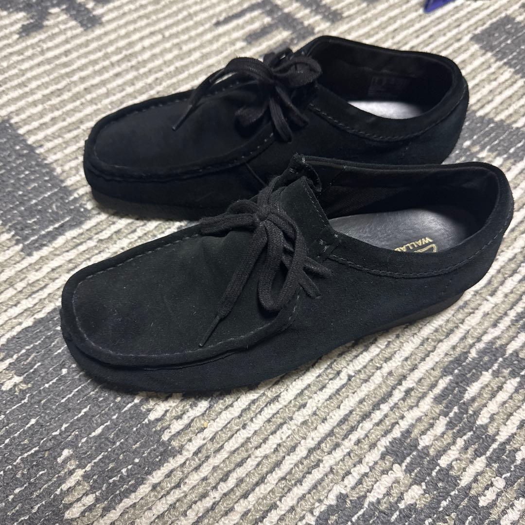 Clarks wallabee evo wp ブラック