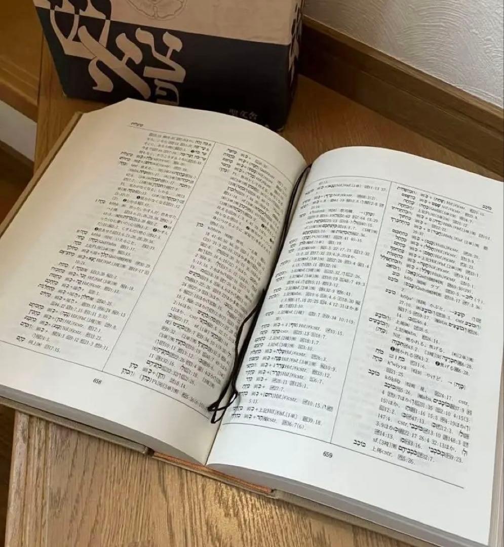旧約聖書 ヘブル語大辞典 名尾耕作著