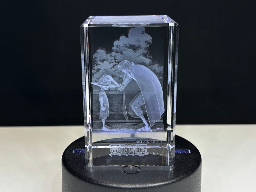 ワンピース ルフィ&シャンクス クリスタル