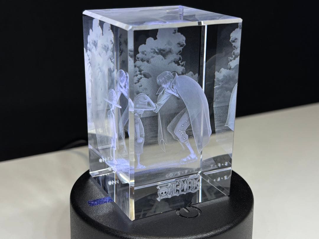 ワンピース ルフィ&シャンクス クリスタル