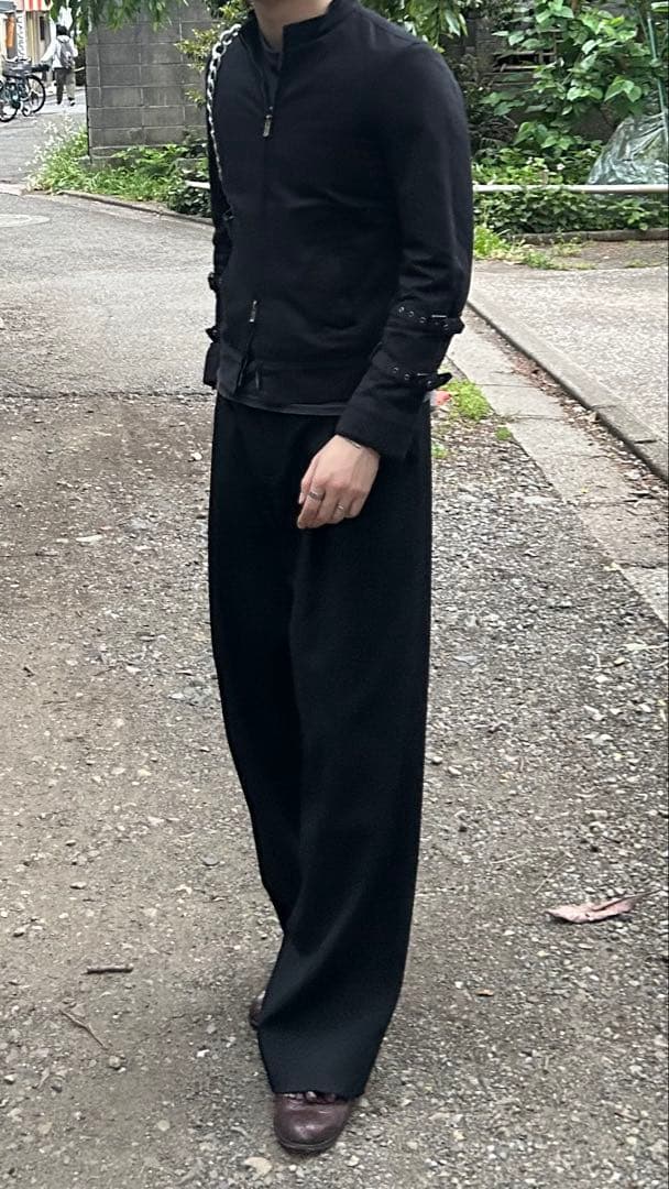 【着画あり】　ニールバレット　ジャケット　ダブルジップ　ダークウェア