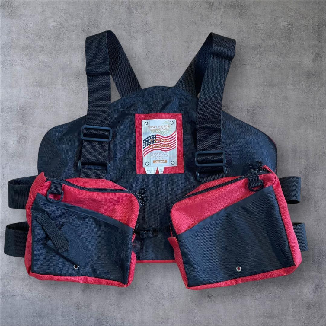 超絶レア！ 90s チームダイワ ゲームベスト マスゲン カラー ISSEI