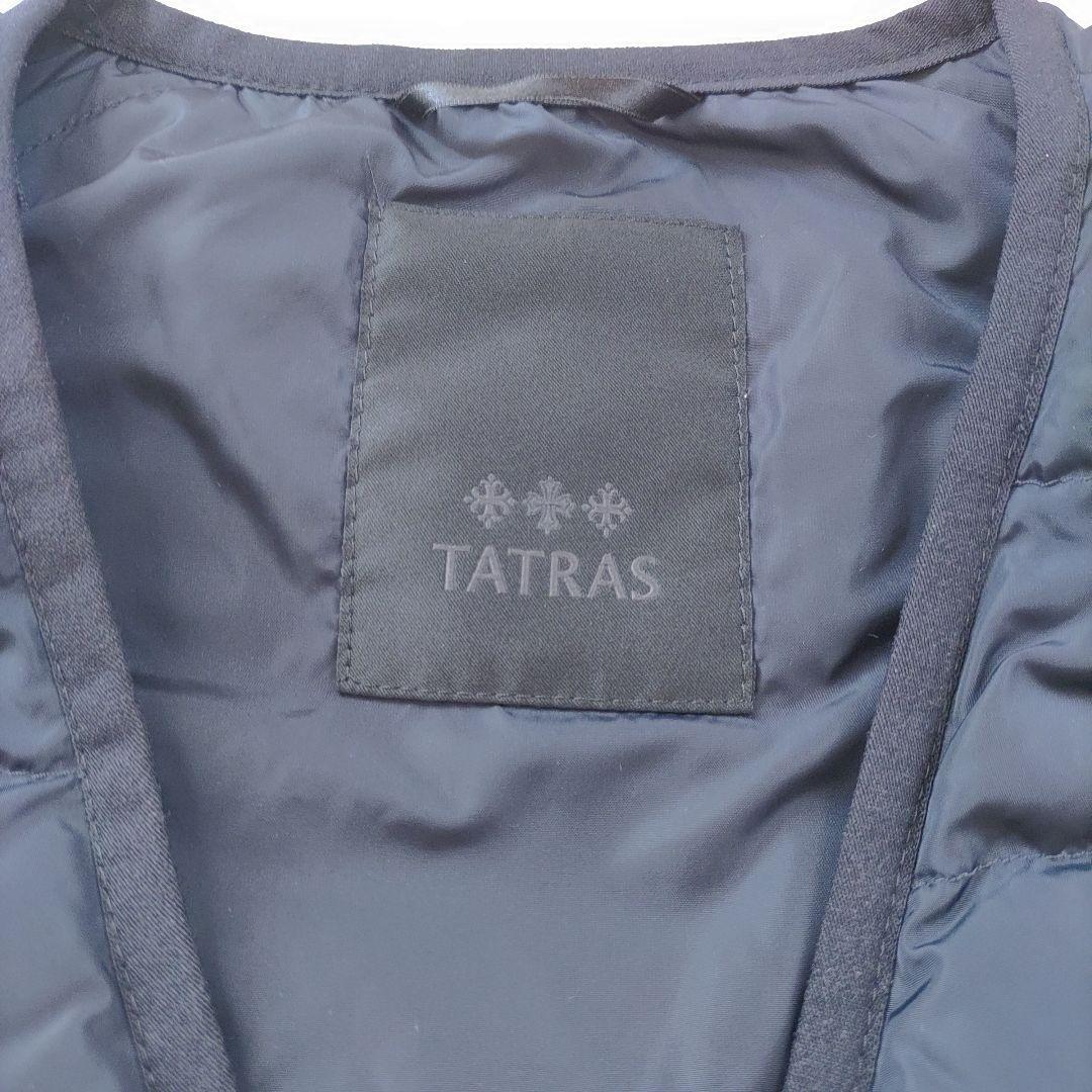 TATRAS ダウンベスト キルティング　サイズ01 ライナー　金ボタン