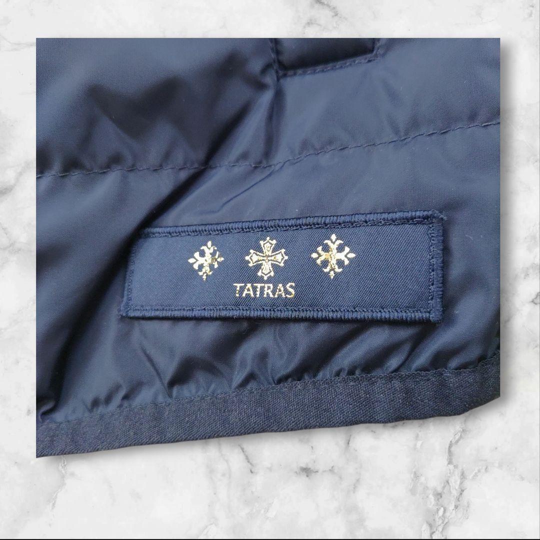 TATRAS ダウンベスト キルティング　サイズ01 ライナー　金ボタン