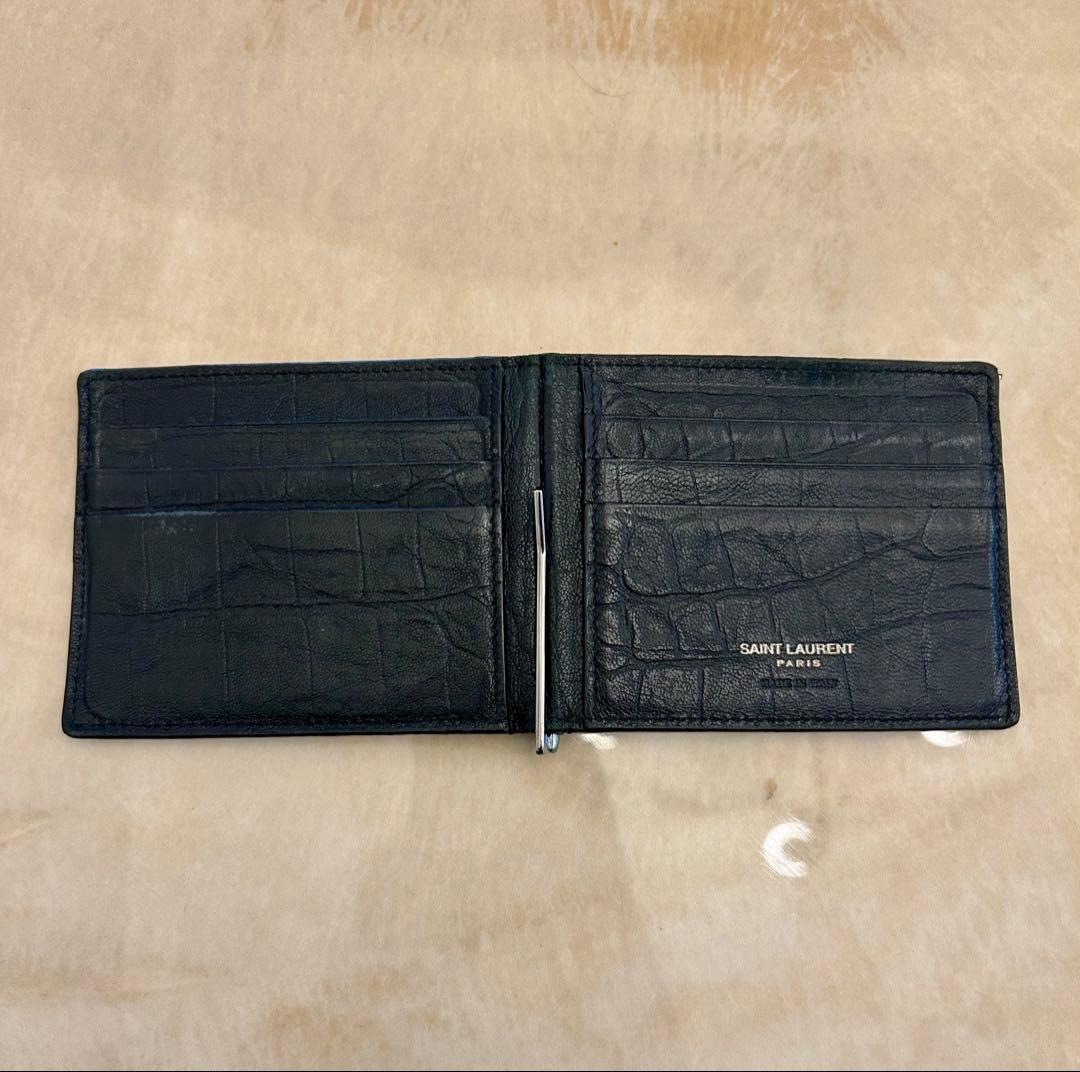 Yves Saint Laurent イヴサンローラン マネークリップカサンドラ