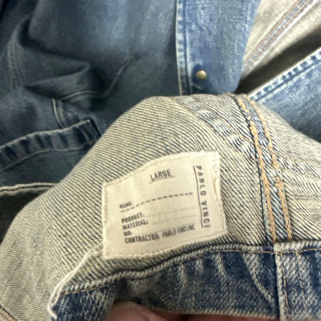 パブロヴィンチ　デニムジャケット　カバーオール