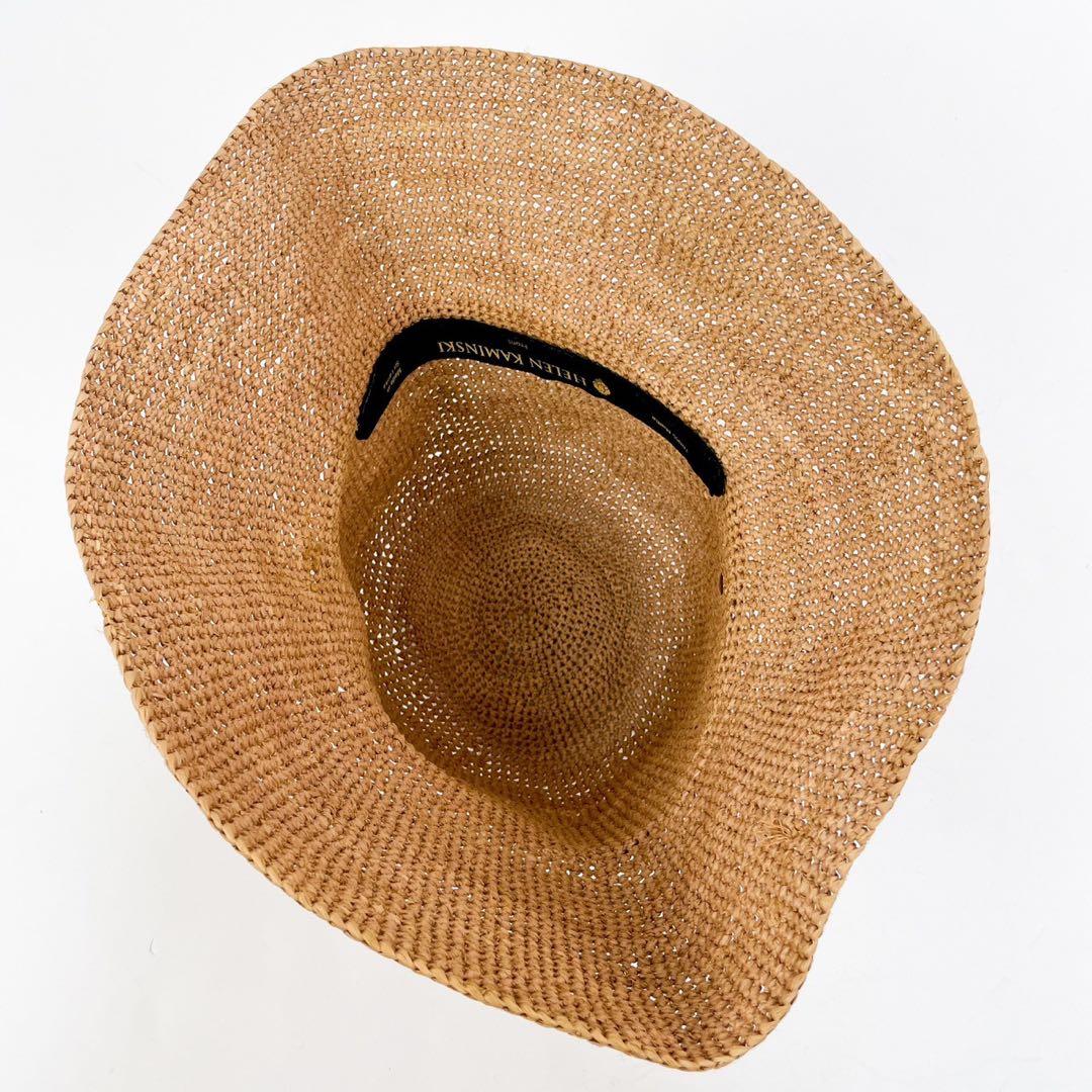 ✨美品✨ヘレンカミンスキー　ラフィア ハット プロヴァンス ベージュ