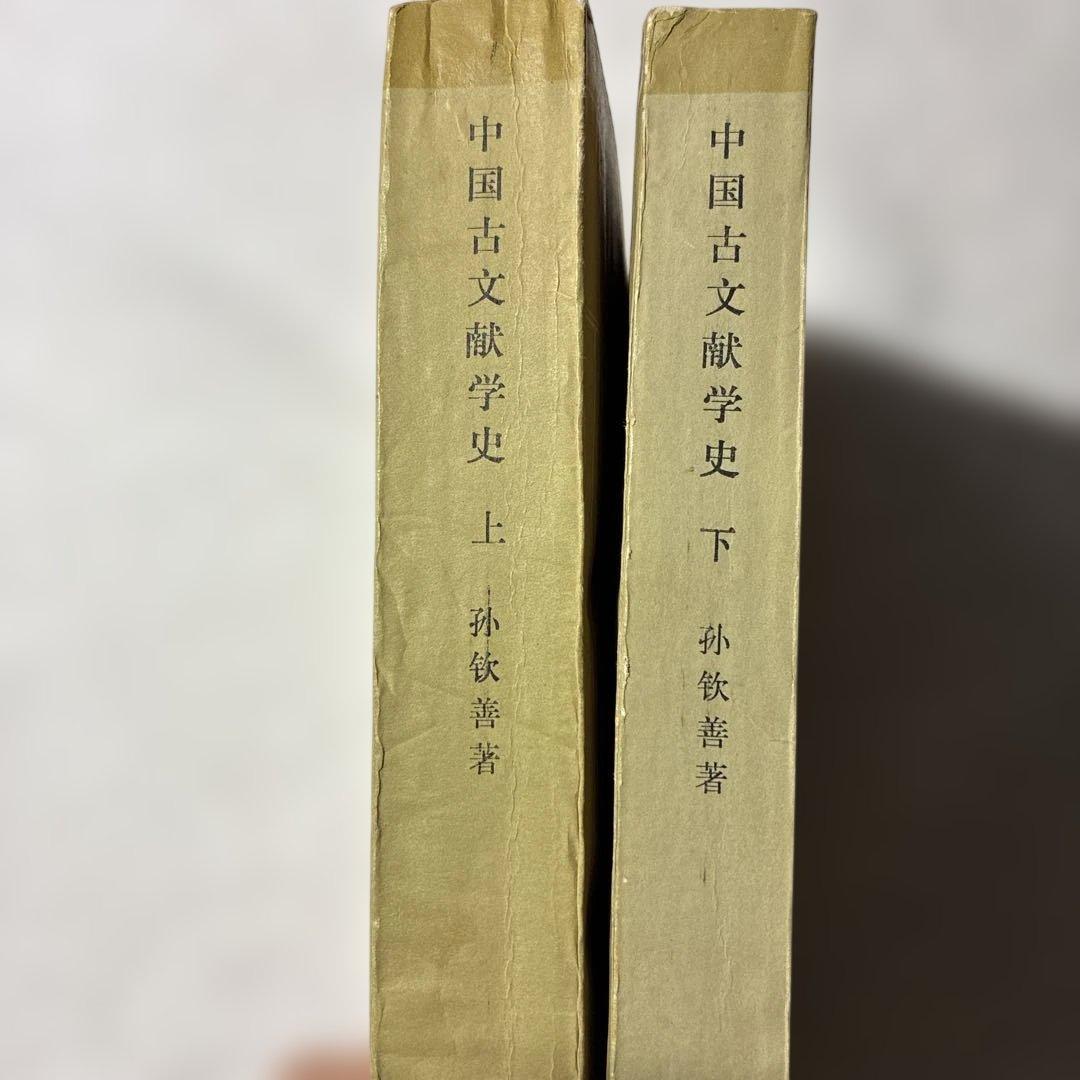 入手困難‼️中国古文獻学史 上下 二冊セット 限定品