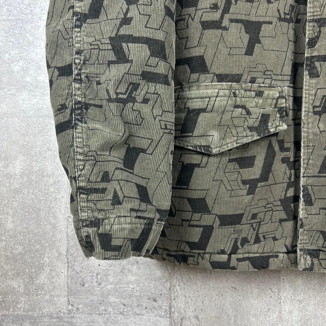【OLD STUSSY】corduroy military jacket 90s