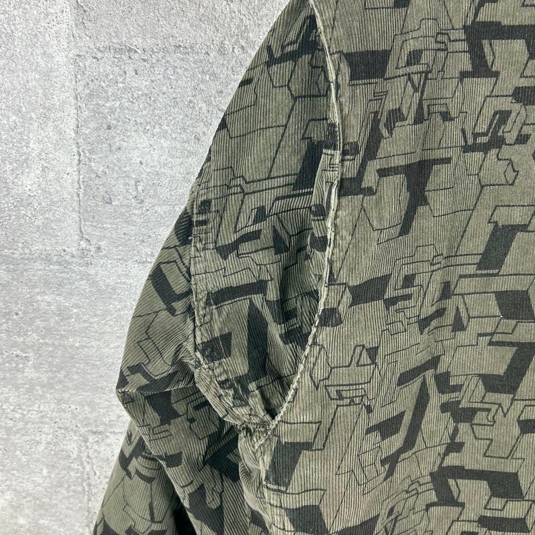 【OLD STUSSY】corduroy military jacket 90s