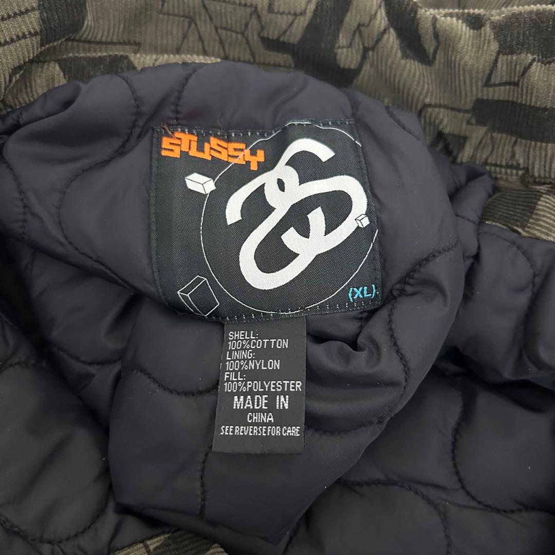 【OLD STUSSY】corduroy military jacket 90s