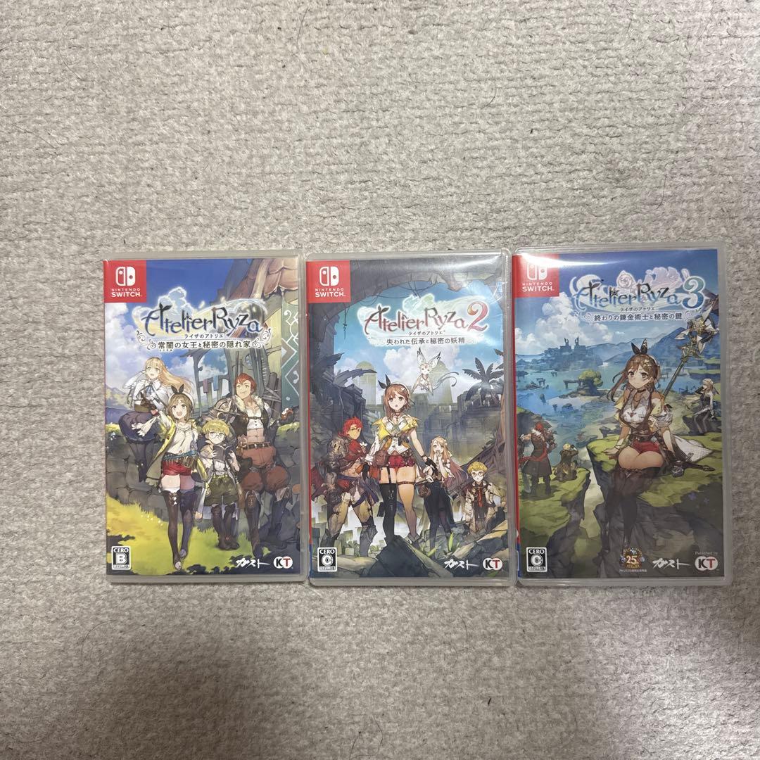 ライザのアトリエ　1.2.3 セット　Switchソフト