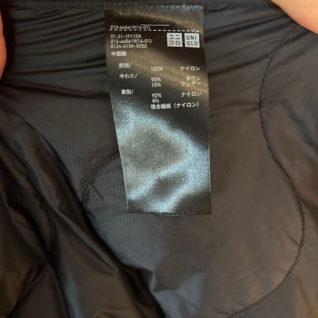 美品✨ユニクロ セオリー ウルトラライトダウンロングベスト S 黒　軽量