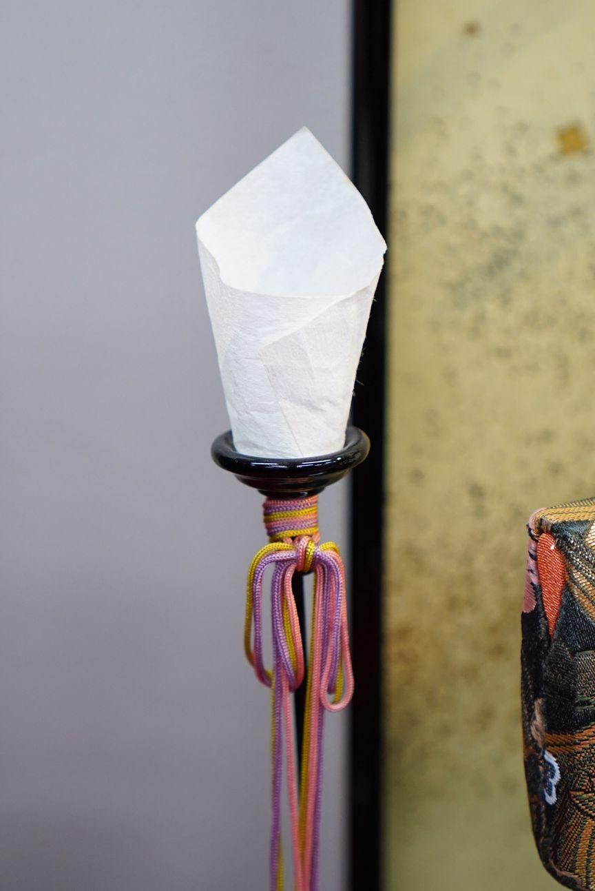 木目込人形飾り　立雛　春かすみ