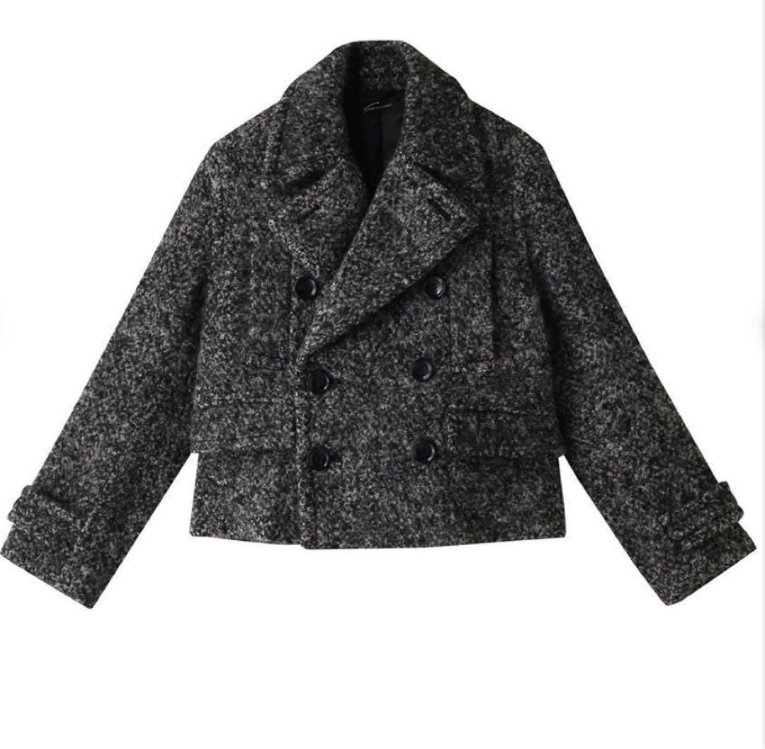 極美品 スタニングルアー ループシャギーショートコート