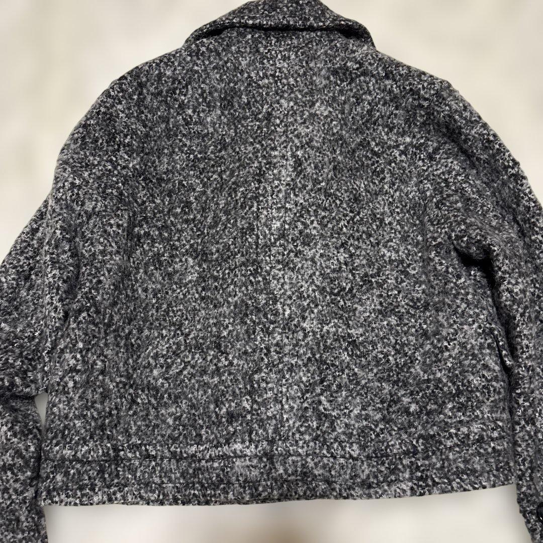 極美品 スタニングルアー ループシャギーショートコート