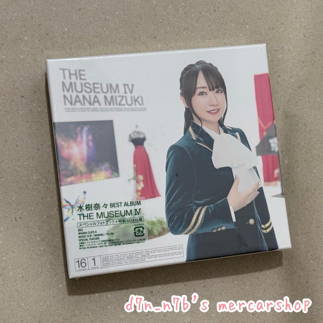 水樹奈々「THE MUSEUM Ⅳ」初回限定盤CD＋BD［新品・未開封］