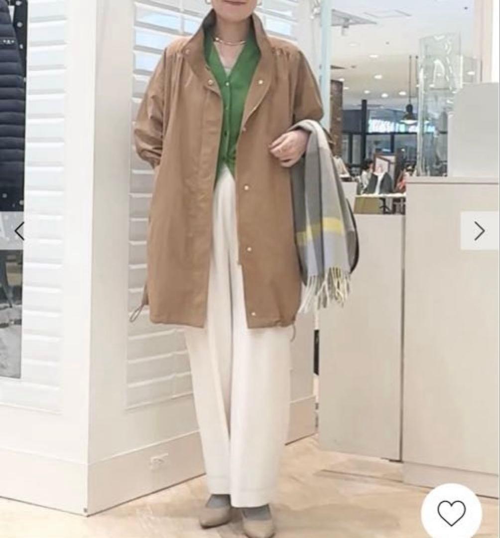 新品タグ付き　nolley'sノーリーズ　スタンドネックコート