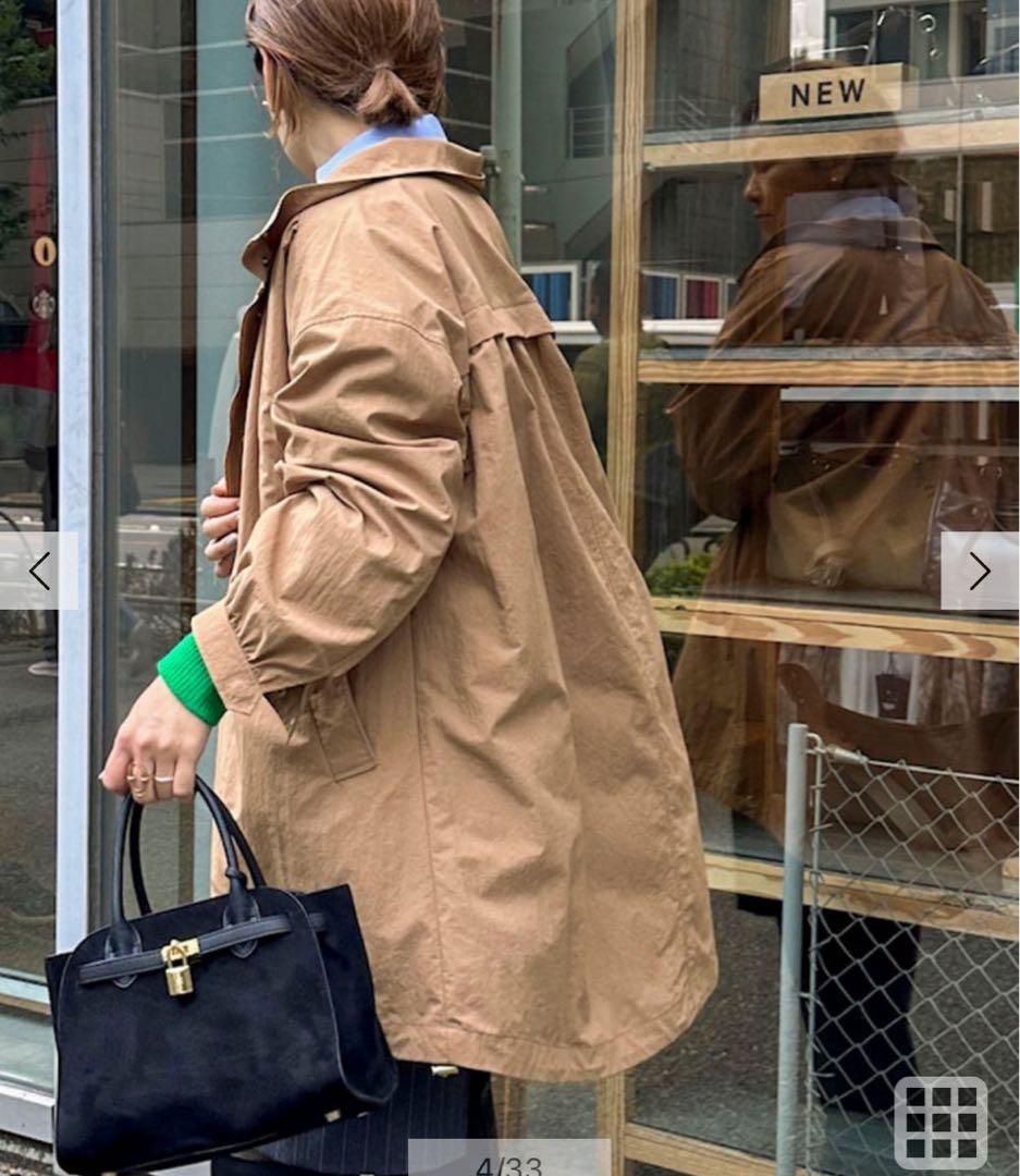 新品タグ付き　nolley'sノーリーズ　スタンドネックコート