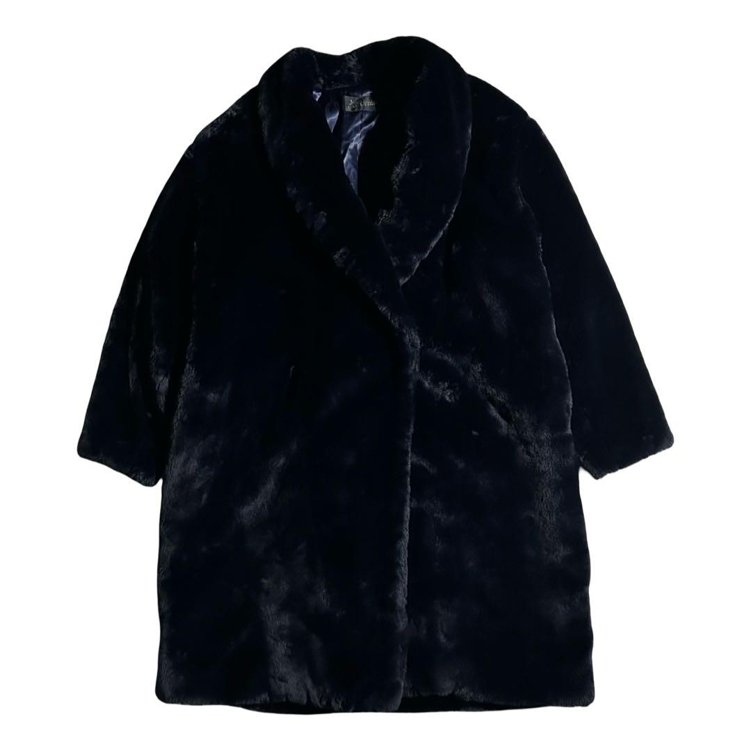 ジャケット・アウター 00s ARCHIVE GAURTIER Acryl Fur Over Coat