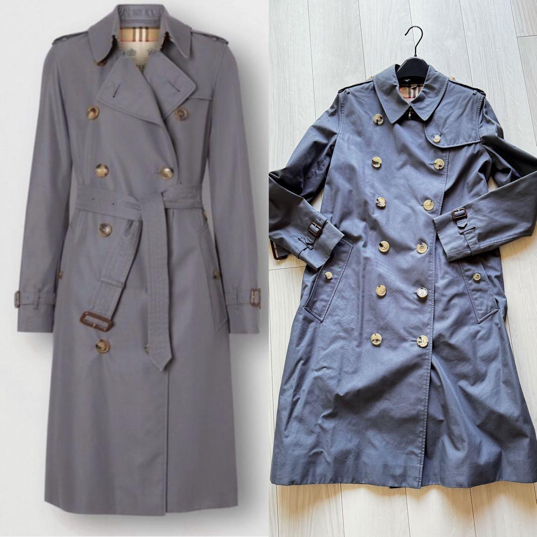 BURBERRY トレンチコート グレー THE KENSINGTON