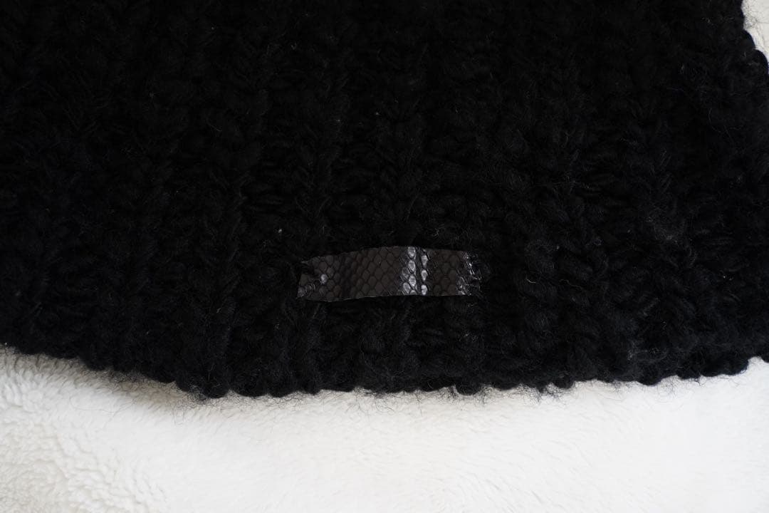 If six was nine ファー　ニット帽