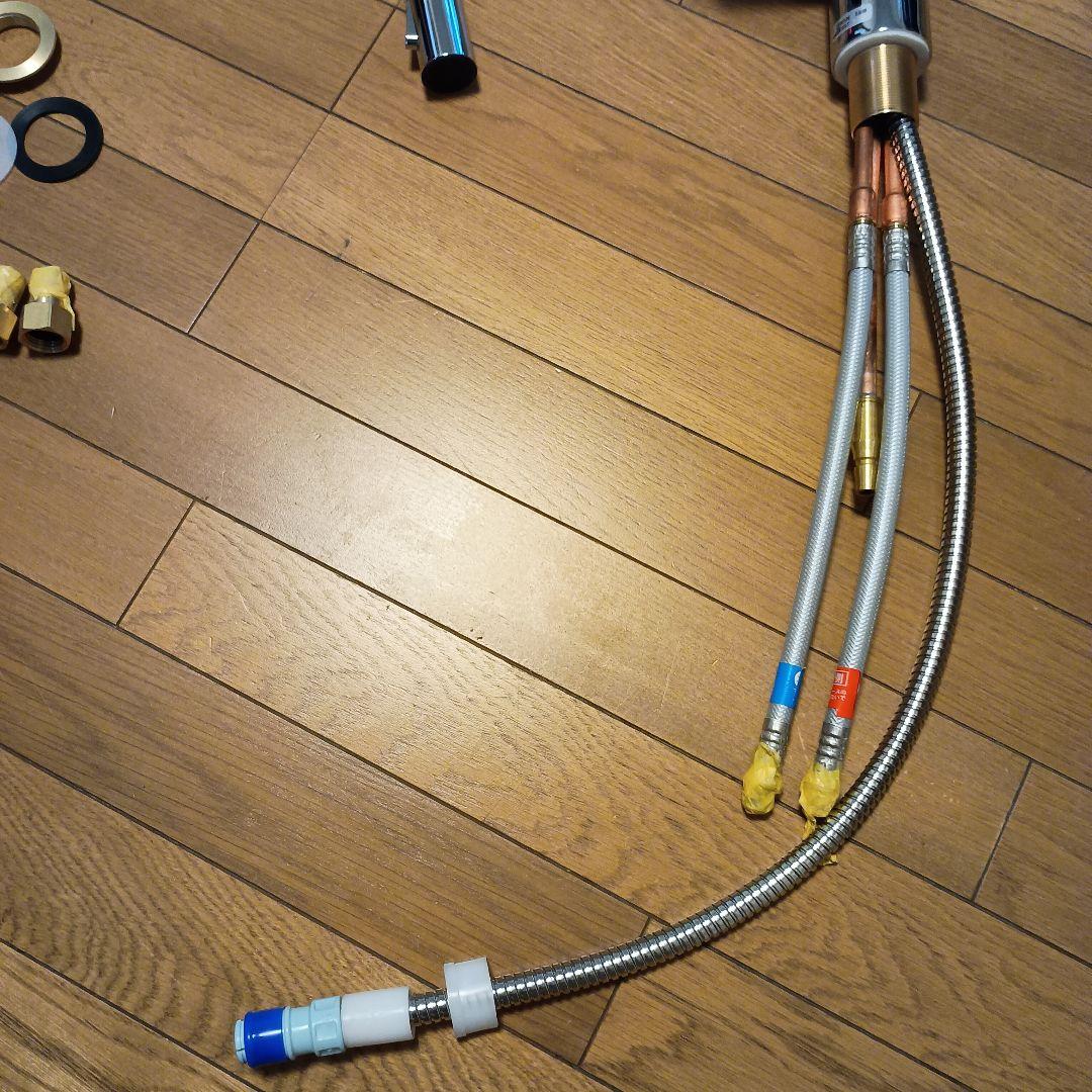 キッチン用混合水栓　KVK シャワーホースタイプ