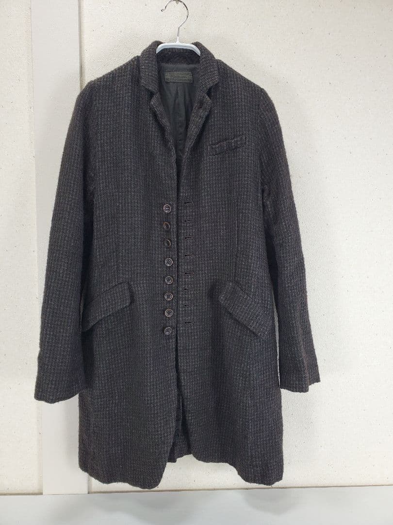 美品◆pas de calais パドカレ ウール系 チェスターコート38