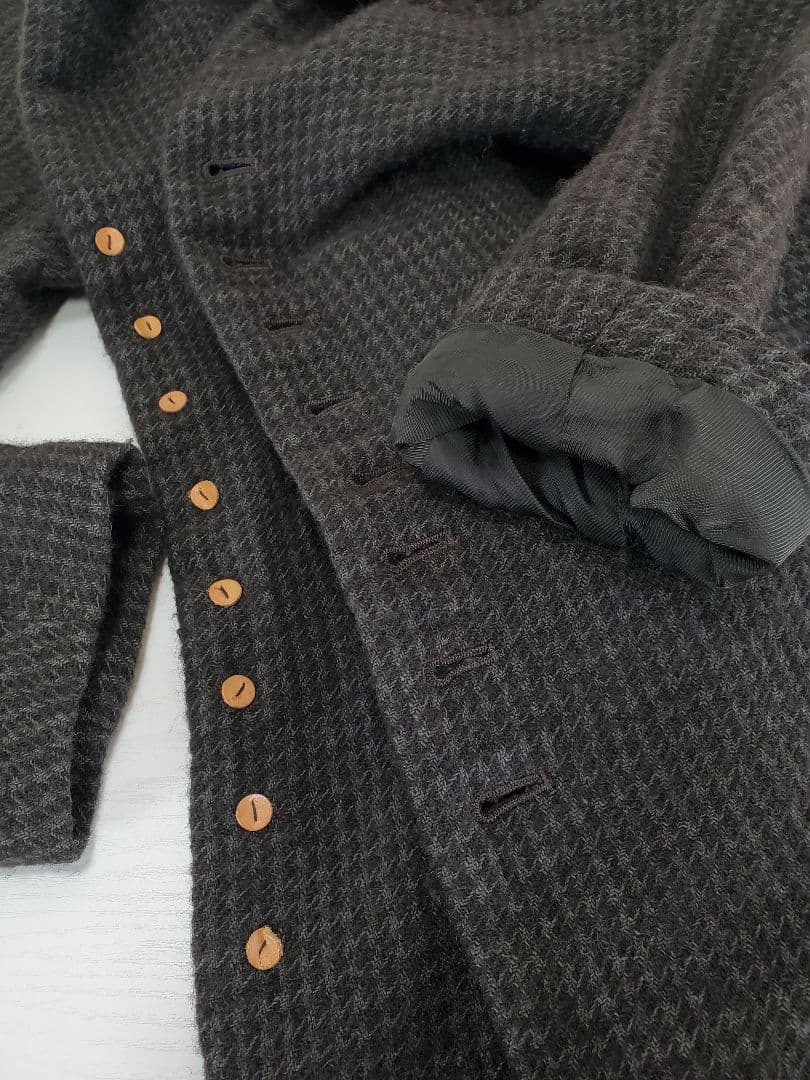 美品◆pas de calais パドカレ ウール系 チェスターコート38