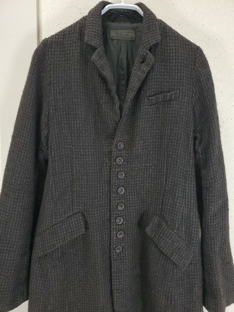 美品◆pas de calais パドカレ ウール系 チェスターコート38