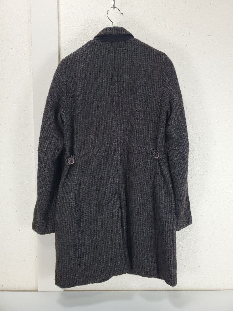 美品◆pas de calais パドカレ ウール系 チェスターコート38
