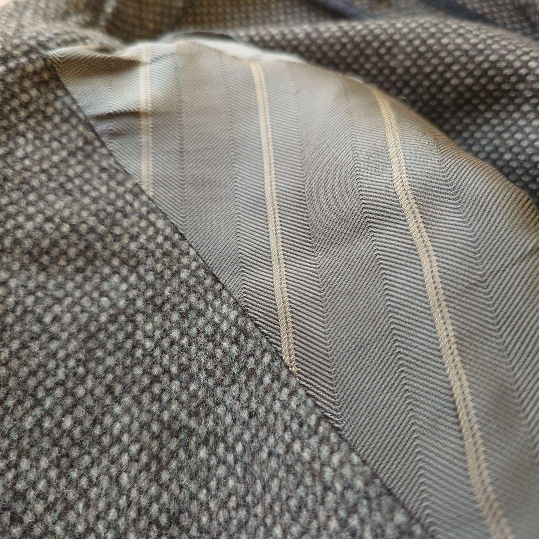 Ermenegildo Zegna　52　グレー系 テーラードジャケット 肘あて