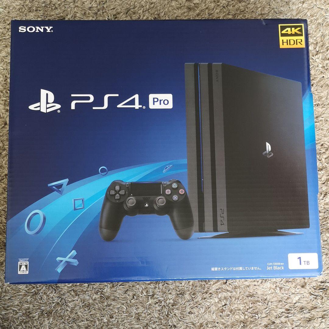 【新品】プレイステーション4 Pro 1TB　Amazon特典テーマ付き