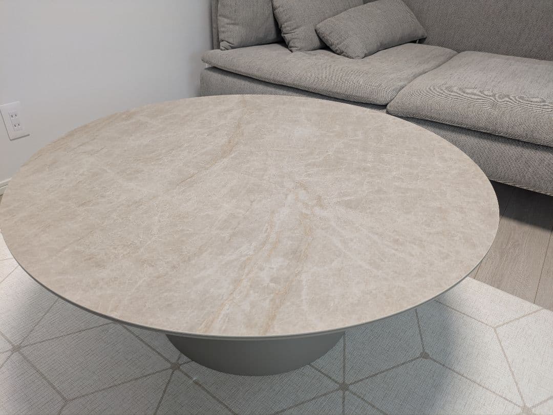 アルモニア　ラウンドセラミックテーブル