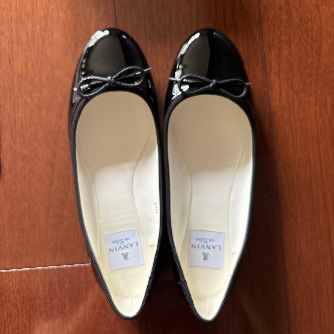 エナメルバレーシューズ 24㎝