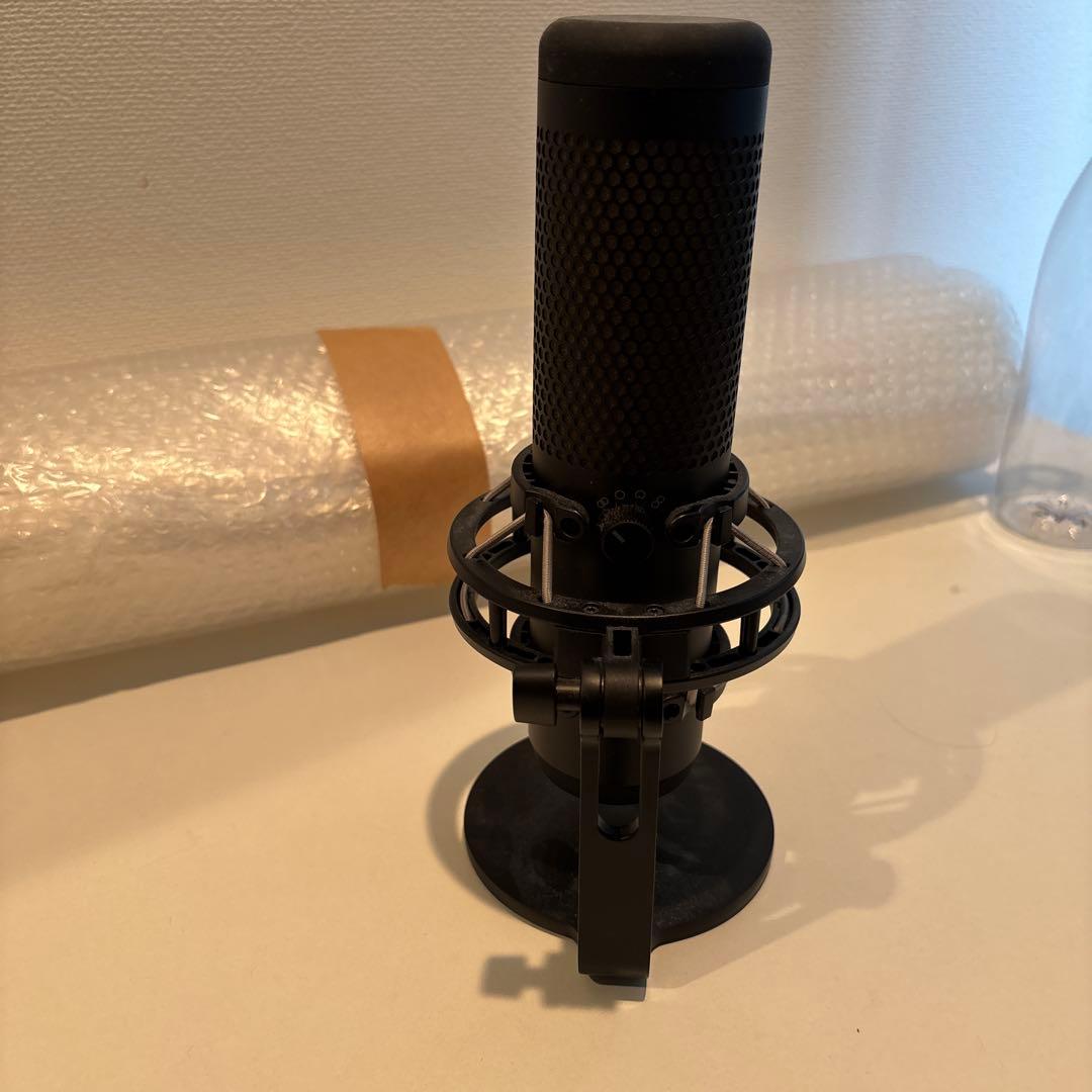 HyperX QuadCast Sマイク コンテンツクリエイター/ゲーマー向け