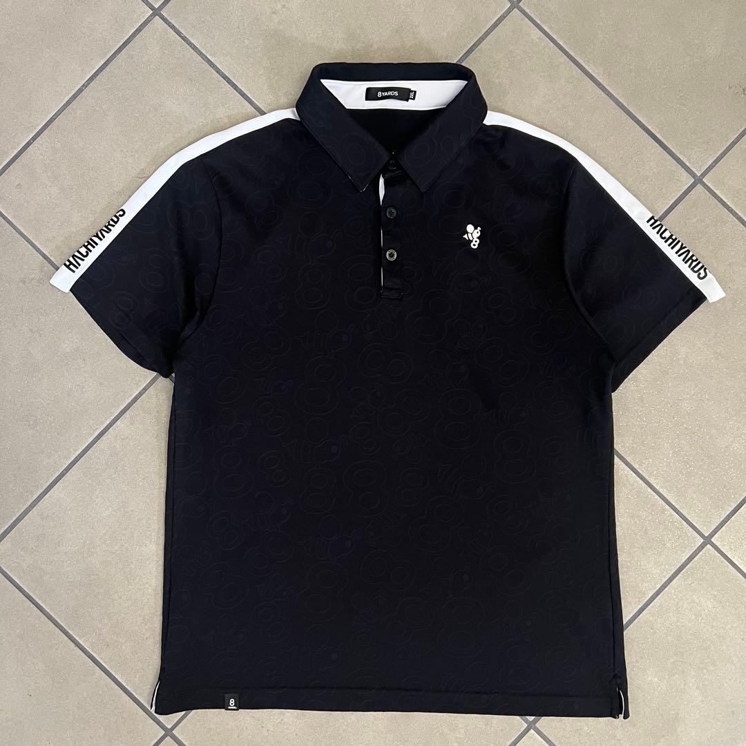 8YARDS ハチヤーズ　総柄　セットアップ　シャツ　ハーフパンツ　メンズ　ロゴ