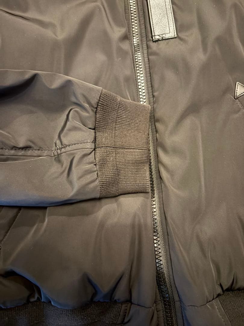 COACH MA-1 ジャケット　リバーシブル　シグネチャー　コーチ　ブラック