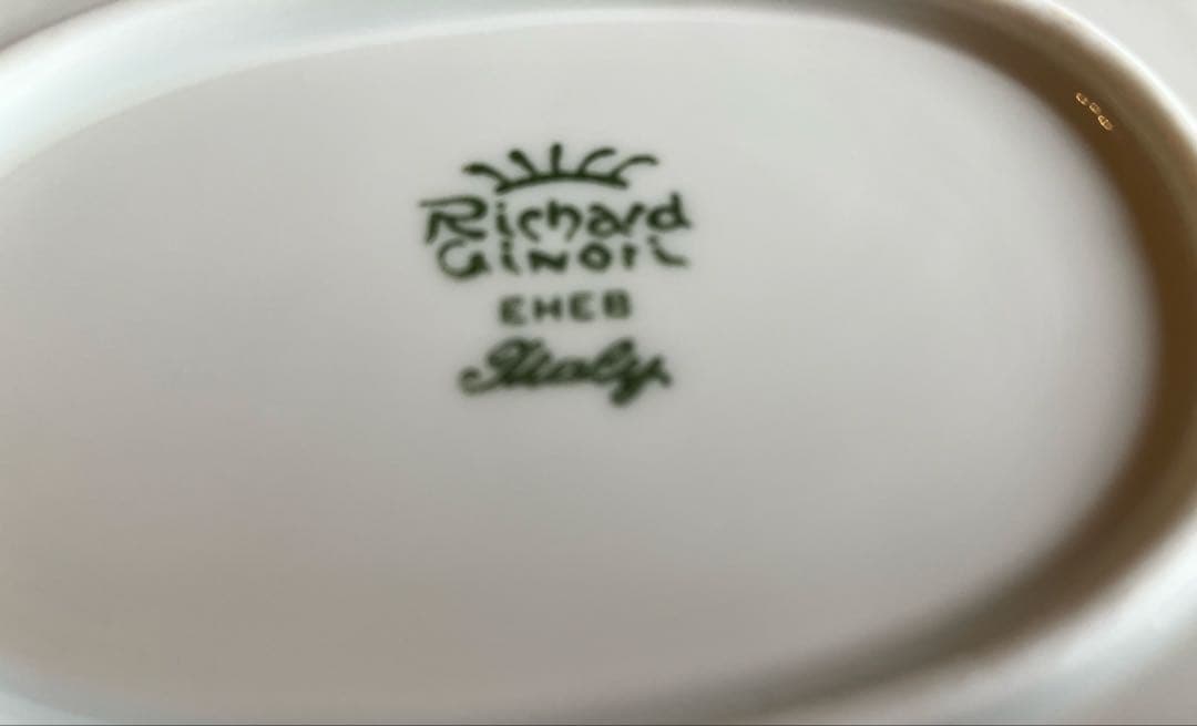 ジノリ　ベッキオホワイト　42オーバルプラター