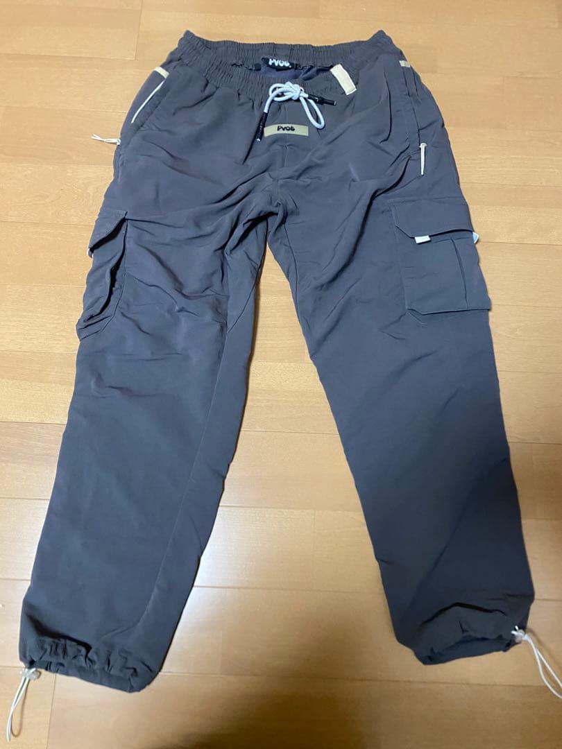 pvot グレー カーゴパンツ L ピボット トレーニングウェア