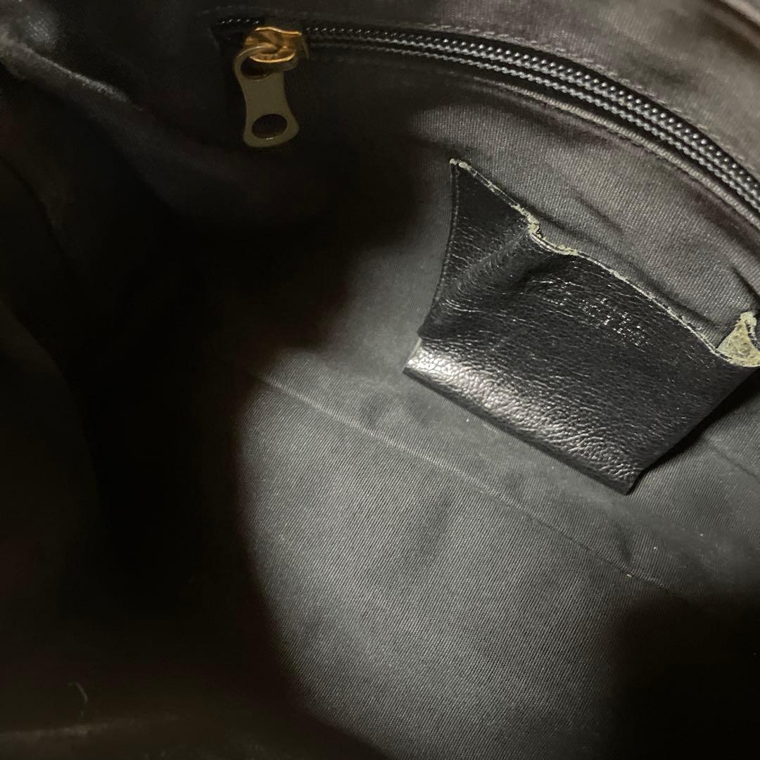 美品　イルビゾンテ IL BISONTE ショルダーバック 黒　レザー　2way