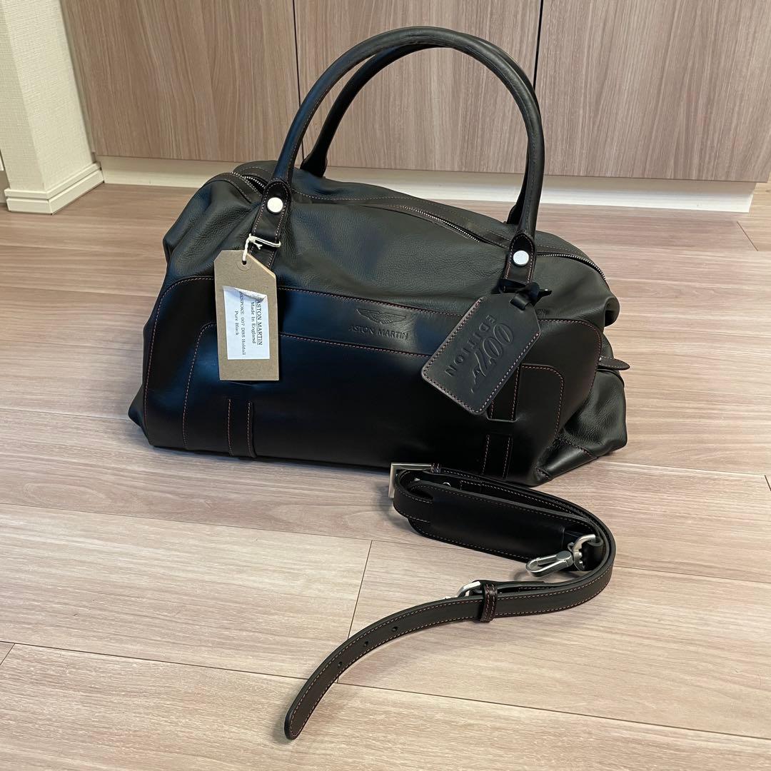 アストンマーティン純正　ボストンバッグ
