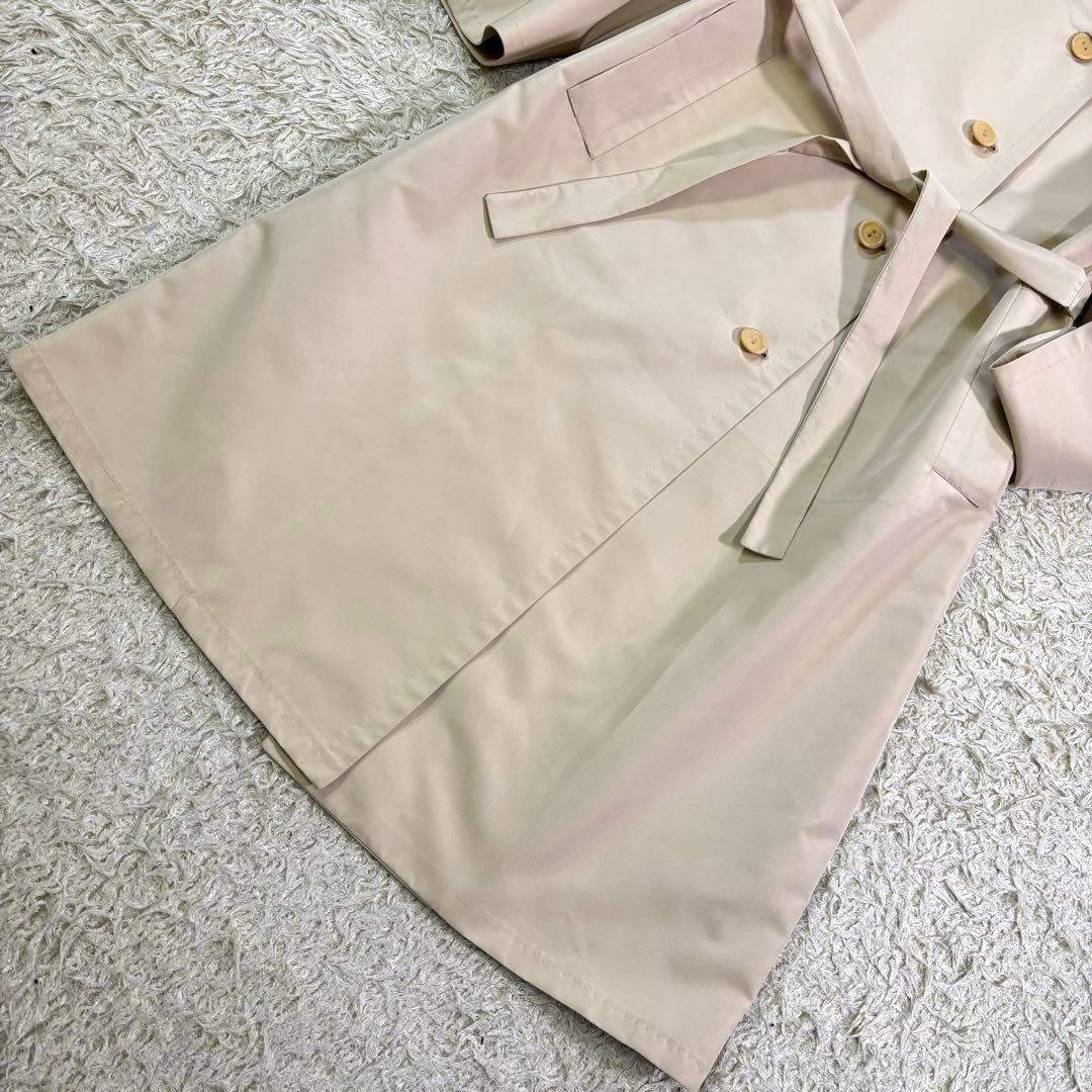 マックスマーラ　イタリア製　ベルト　Aライン　ステンカラーコート