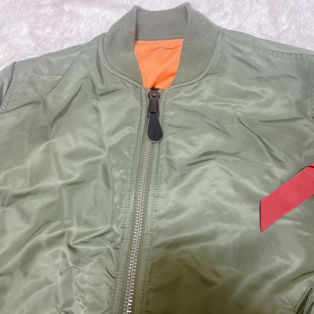 ALPHA INDUSTRIES MA-1 フライトジャケット y2k 短丈 L