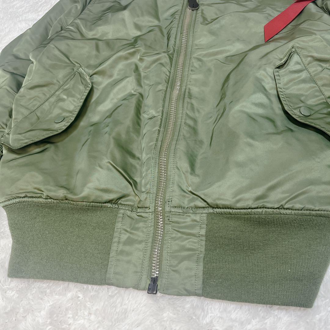 ALPHA INDUSTRIES MA-1 フライトジャケット y2k 短丈 L
