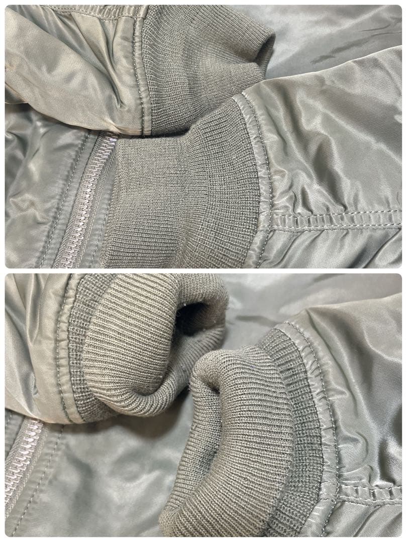 ALPHA INDUSTRIES MA-1 フライトジャケット y2k 短丈 L