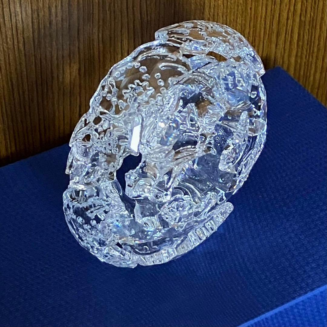 3葉4葉　スワロフスキー　置物