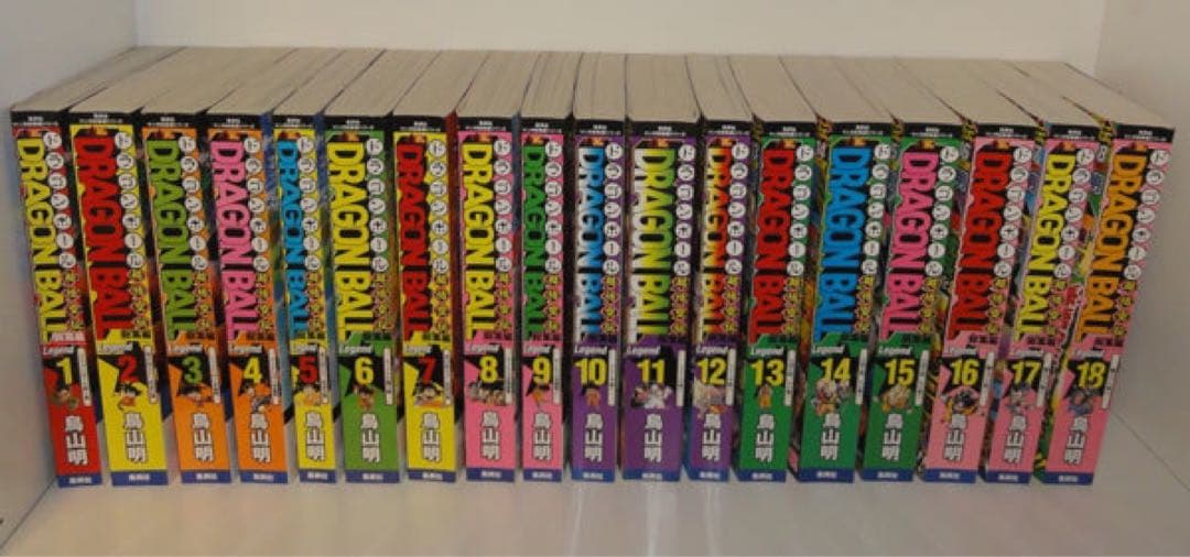 新品 ドラゴンボール 超悟空伝 総集編 全18巻 初版 鳥山明