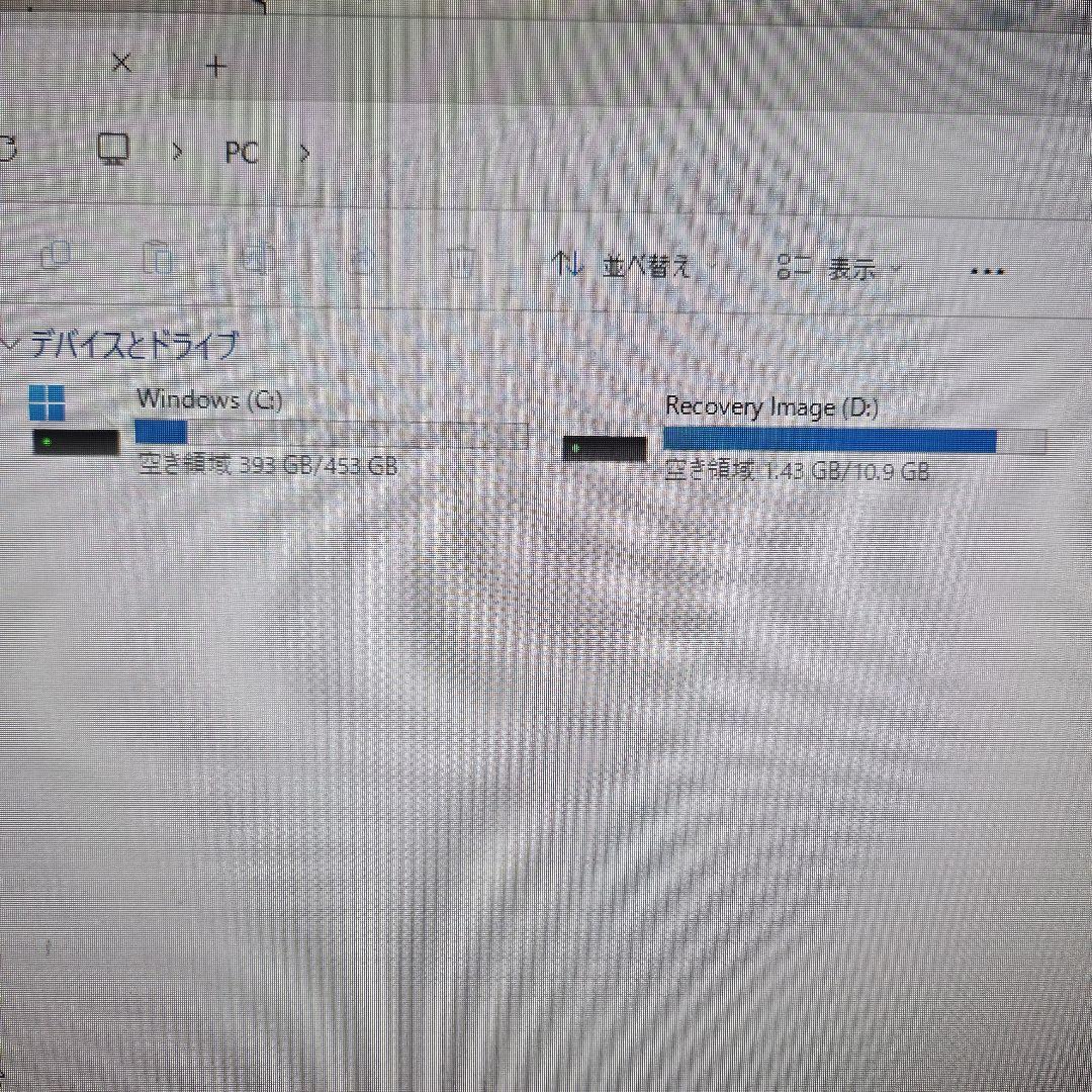【HP】省スペースデスクトップSSD500GB